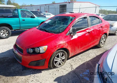 2015 Chevrolet Sonic Lt Auto из США, поврежденный, VIN 1G1JC5SH2F4174464